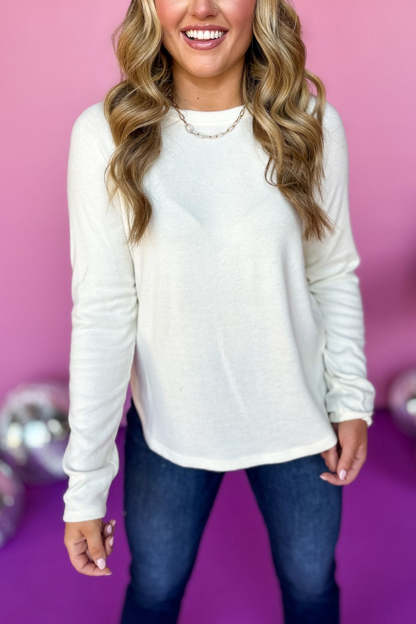 Cream Raglan Long Sleeve Top, must have top, must have style, must have fall, fall collection, fall fashion, elevated style, elevated top, mom style, fall style, shop style your senses by mallory fitzsimmons