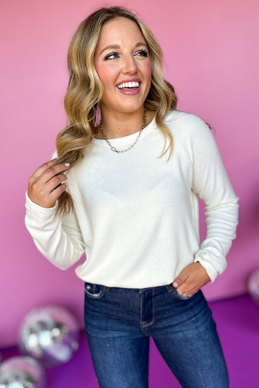 Cream Raglan Long Sleeve Top, must have top, must have style, must have fall, fall collection, fall fashion, elevated style, elevated top, mom style, fall style, shop style your senses by mallory fitzsimmons