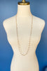  Gold Round Lucite Link Long Necklace, accessory, necklace, long necklace, shop style your senses by mallory fitzsimmons