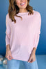 Light Pink Brushed Ribbed Knit Long Sleeve Top, must have top, must have cozy top, must have style, elevated top, elevated cozy, winter style, cold style, mom style, shop style your senses by mallory fitzsimmons