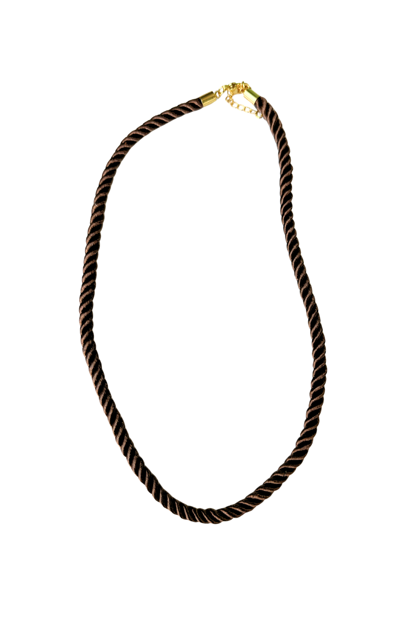 Brown Rope Necklace