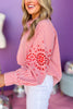 Red Embroidered Gingham Collared Button Down Top, embroidered top, gingham top, must have top, must have style, brunch style, summer style, spring fashion, elevated style, elevated top, mom style, shop style your senses by mallory fitzsimmons, ssys by mallory fitzsimmons