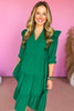 SSYS The Morgan Dress In Forest Green, must have dress, must have style, elevated style, elevated dress, fall style, fall dress, shop style your senses by mallory fitzsimmons