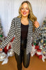 Black White Checkered Blazer, must have blazer, must have style, elevated blazer, elevated style, holiday style, holiday fashion, elevated holiday, holiday collection, affordable fashion, mom style, shop style your senses by mallory fitzsimmons