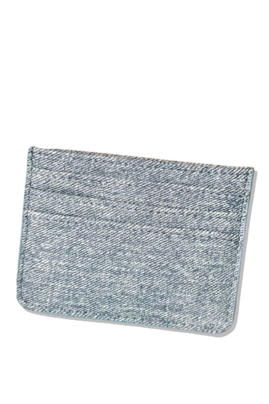 Denim Blue Multi Compartment Card Holder Wallet