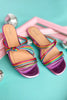 Lavender Multi Knot Detail Slide Sandals, summer sandal, slide sandal, new arrival, must have, shop style your senses by mallory fitzsimmons