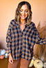 Navy Plaid Long Sleeve Top, must have top, must have style, must have fall, fall collection, fall fashion, elevated style, elevated top, mom style, fall style, shop style your senses by mallory fitzsimmons