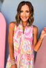 SSYS The Kendall Sleeveless Collared Dress In Groovy Floral, ssys the label, must have dress, printed dress, easter dress, must have easter dress, spring fashion, mom style, brunch style, church style, shop style your senses by mallory fitzsimmons, ssys by mallory fitzsimmons