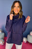 SSYS The Laura Pullover In Navy, must have pullover, must have style, elevated style, elevated pullover, fleece lined pullover, winter style, mom style, shop style your senses by mallory fitzsimmons