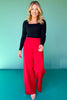 SSYS The Lexi Air Trousers In Red *FINAL SALE*