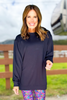 SSYS Lilly Air Sweatshirt In Dark Navy