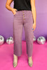 Dusty Taro Wide Leg Raw Hem Twill Pants, pants, wide leg pants, raw hem pants, will pants, dusty taro pants, dusty taro wide leg pants, dusty taro raw hem pants, dusty taro twill pants, must have pants, elevated pants, elevated style, Shop Style Your Senses by Mallory Fitzsimmons, SSYS by Mallory Fitzsimmons