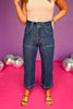 Mica Super High Rise Front Pocket Wide Crop Jeans, jeans, super high rise jeans, front pocket jeans, wide jeans, cropped jeans, wide crop jeans, dark wash jeans, must have jeans, elevated jeans, elevated style, summer jeans, summer style, Shop Style Your Senses by Mallory Fitzsimmons, SSYS by Mallory Fitzsimmons