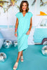 SSYS The Iris Maxi Dress In Aqua Blue, ssys the label, spring break top, spring break style, spring fashion affordable fashion, elevated style, bright style, bright dress, mom style, shop style your senses by mallory fitzsimmons, ssys by mallory fitzsimmons