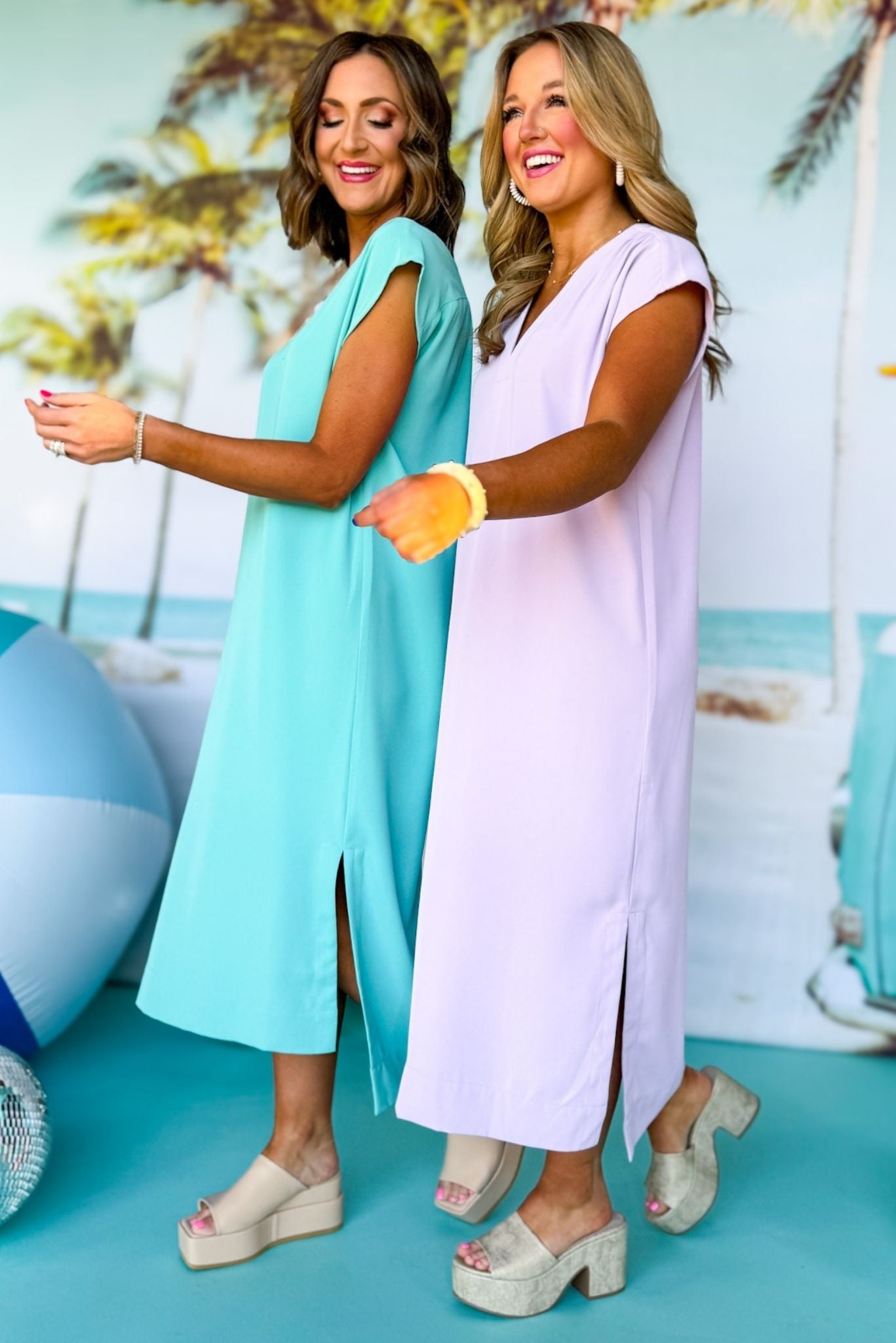 SSYS The Iris Maxi Dress In Aqua Blue, ssys the label, spring break top, spring break style, spring fashion affordable fashion, elevated style, bright style, bright dress, mom style, shop style your senses by mallory fitzsimmons, ssys by mallory fitzsimmons