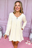SSYS Ivory Long Sleeve Get Ready Robe™, SSYS the label, elevated robe, elevated get ready robe, must have robe, must have gift, elevated gift, mom style, elevated style, chic style, conventional style, shop style your senses by mallory fitzsimmons