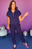 SSYS The Piper Set In Navy,  ssys set, ssys the label, must have set, matching set, must have style, must have fall, fall fashion, fall matching set, elevated style, mom style, shop style your senses by mallory fitzsimmons