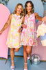 SSYS The Caroline Rhinestone Collar Sleeveless Dress In Floral, ssys the label, must have dress, printed dress, easter dress, must have easter dress, spring fashion, mom style, brunch style, church style, shop style your senses by mallory fitzsimmons, ssys by mallory fitzsimmons