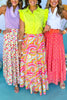 SSYS The Sadie Maxi Skirt In Animal, ssys the label, spring break skirt, spring break style, spring fashion affordable fashion, elevated style, bright style, printed skirt, mom style, shop style your senses by mallory fitzsimmons, ssys by mallory fitzsimmons
