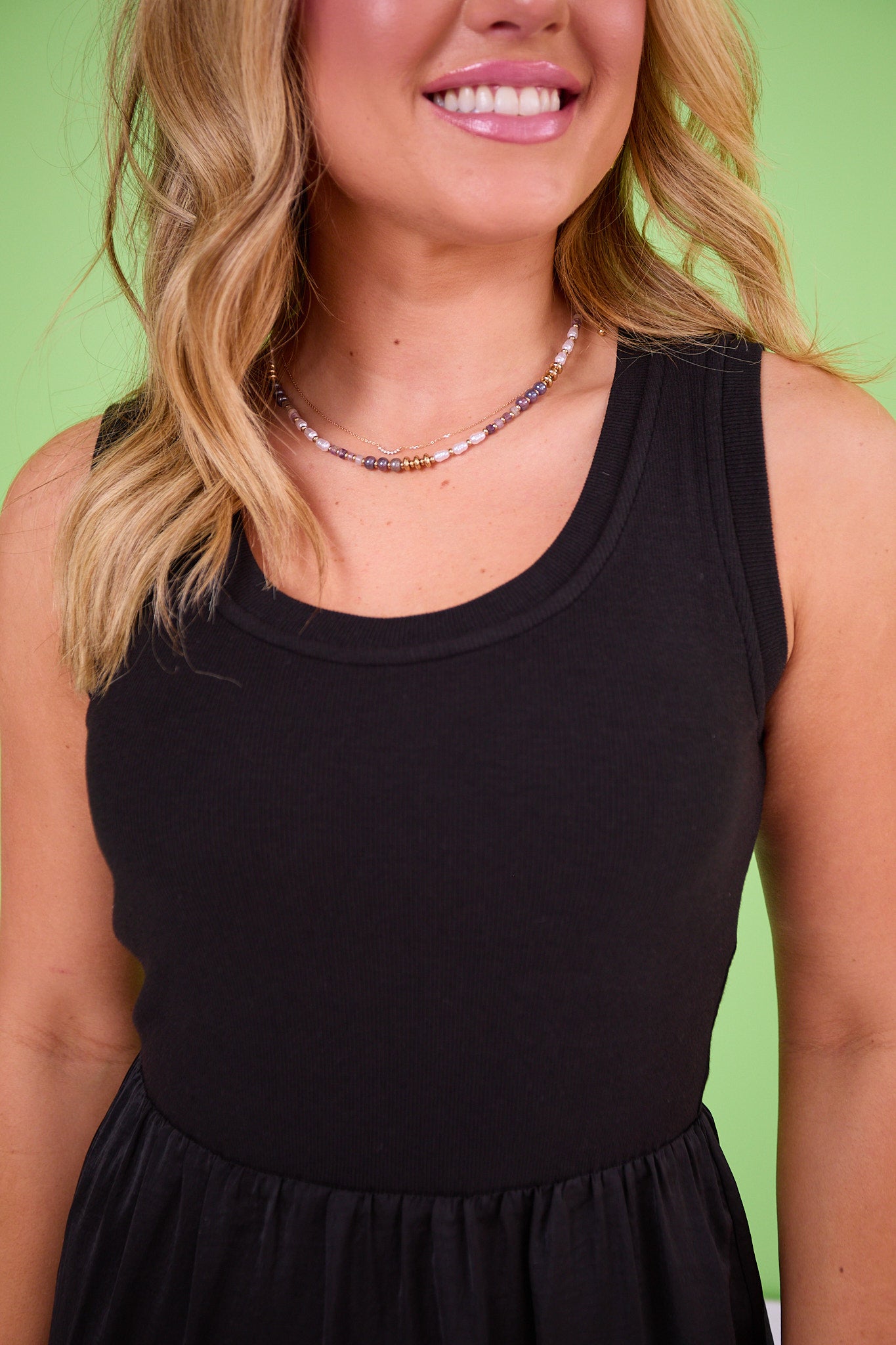 SSYS Helena Bra Tank Dress In Black