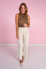 SSYS Jules Trouser Pants In Ivory