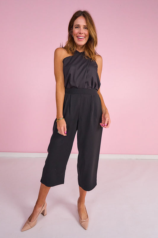 SSYS Jules Barrel Crop Trousers In Black