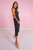 SSYS Jules Barrel Crop Trousers In Black