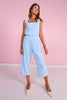 SSYS Jules Barrel Crop Trousers In Light Blue
