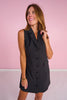 SSYS Jules Vest Sleeveless Dress In Black