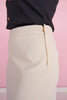 SSYS Jules Pencil Midi Skirt In Ivory
