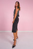 SSYS Jules Pencil Midi Skirt In Black
