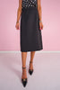 SSYS Jules Pencil Midi Skirt In Black