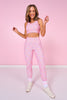 SSYS Pink Petite Bloomfield Compression Leggings