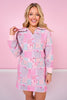 SSYS Pastel Mixed Print Quilted Skort Set