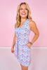 SSYS Boho Blooms Contrast Scuba Romper Dress