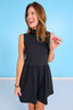 SSYS Angela Ponte Dress In Black