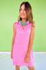SSYS Brynlee Pink Sleeveless Air Dress