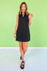 SSYS Brynlee Black Sleeveless Air Dress