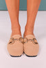 Shu Shop Beige Sherpa Horsebit Loafers