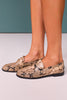 Shu Shop Faux Leather Scale Texture Loafers