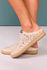 Ivory Crystal Sneaker Mules