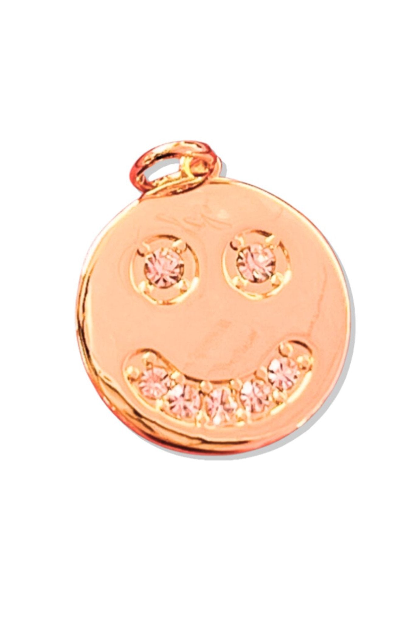 SSYS 18k Gold Plated Scripture Smiley Charm *FINAL SALE*