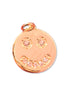 SSYS 18k Gold Plated Scripture Smiley Charm