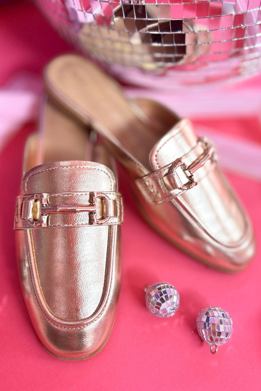  Gold Open Back Horsebit Detail Loafers, shoes, must have loafers, must have shoes, shop style your senses by mallory fitzsimmons