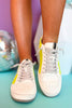 Shu Shop Lime Grey Tab Star Sneakers, shoes, sneakers, must have sneakers, elevated sneakers, neon sneakers, mom style, shop style your senses by mallory fitzsimmons, ssys by mallory fitzsimmons