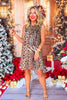 SSYS Ember Animal Sequin Dress