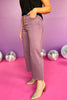 Dusty Taro Wide Leg Raw Hem Twill Pants, pants, wide leg pants, raw hem pants, will pants, dusty taro pants, dusty taro wide leg pants, dusty taro raw hem pants, dusty taro twill pants, must have pants, elevated pants, elevated style, Shop Style Your Senses by Mallory Fitzsimmons, SSYS by Mallory Fitzsimmons