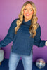 SSYS The Ava Top In Navy, ssys the label, ssys pullover, must have pullover, must have style, must have fall, fall fashion, fall style, elevated style, elevated pullover, mom style, quilted style, shop style your senses by mallory fitzsimmons