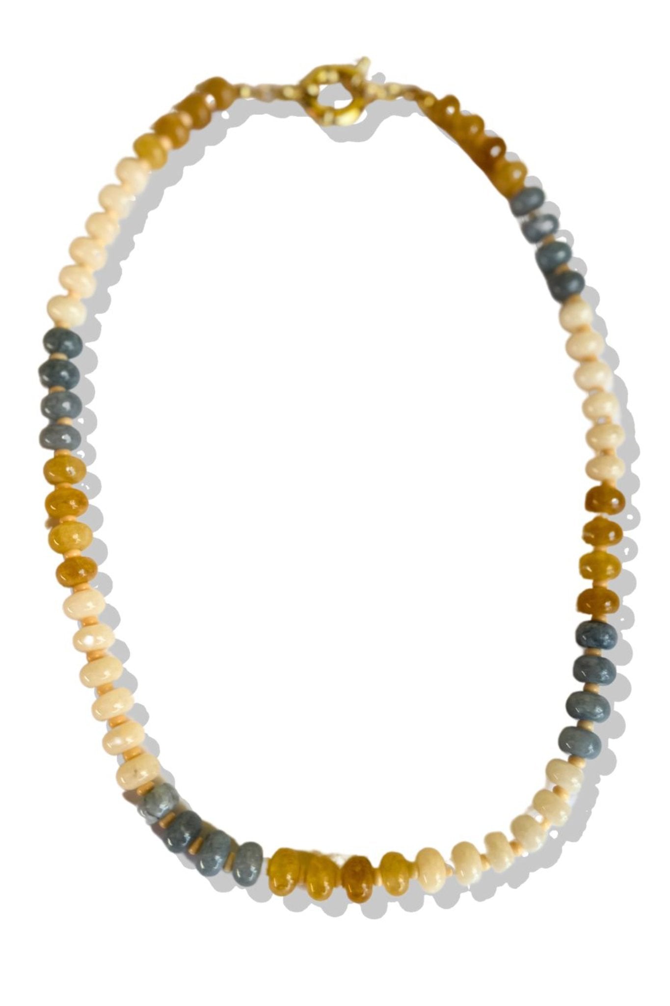 Ivory Multi Gemstone Necklace