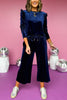 SSYS The Blair Set In Navy Velvet,  must have set, must have style, must have holiday, elevated set, matching set, elevated style, elevated comfy, comfortable fashion, travel set, mom style, travel style, shop style your senses by mallory fitzsimmons